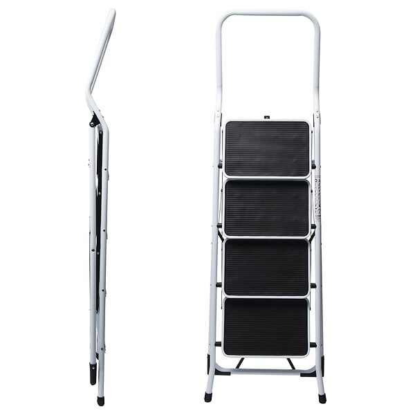 WERKAPRO - Marchepied 4 marches securité pliable - large