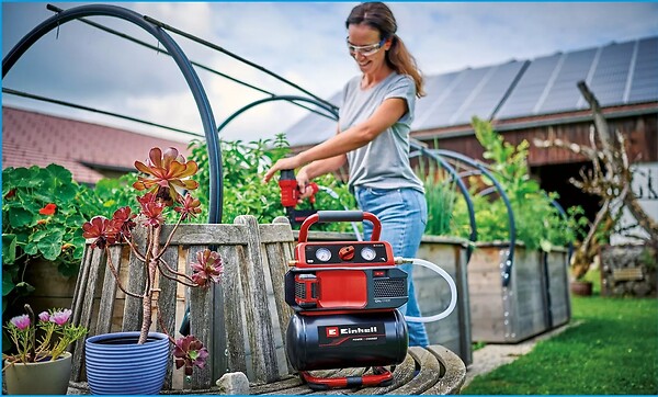 EINHELL - Compresseur sans fil  TE-AC 18/75 Li OF-Solo - large