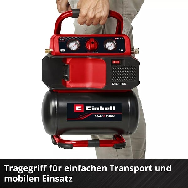 EINHELL - Compresseur sans fil  TE-AC 18/75 Li OF-Solo - large