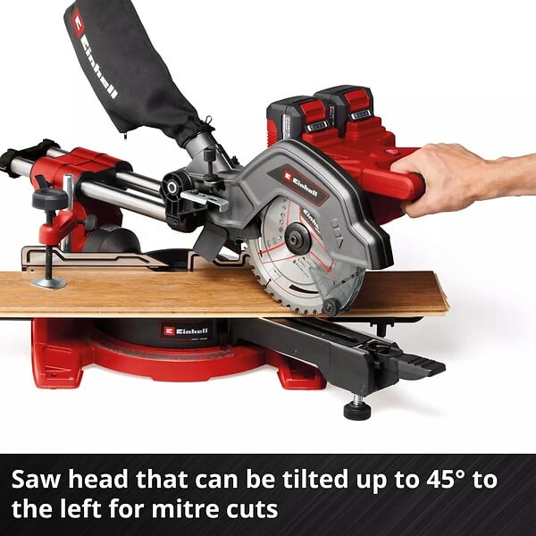 EINHELL - Scie à onglets sans fil  TE-SM 36/8 L Li-Solo - large