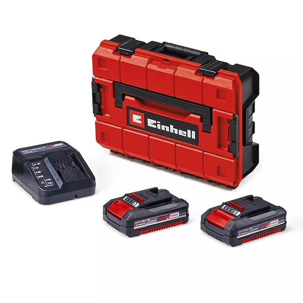 EINHELL - Perceuse-visseuse percussion TP-CD 18/80 Li-i BL (2x2,0 Ah) - 18V - brushless - 80Nm - 2 vitesses - large
