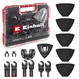 EINHELL - Coffret accessoires XLPlus Multi-Tools - 35 pièces - lames, racloir, ponçage - boîte de rangement - vignette
