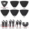 EINHELL - Coffret accessoires XLPlus Multi-Tools - 35 pièces - lames, racloir, ponçage - boîte de rangement - vignette