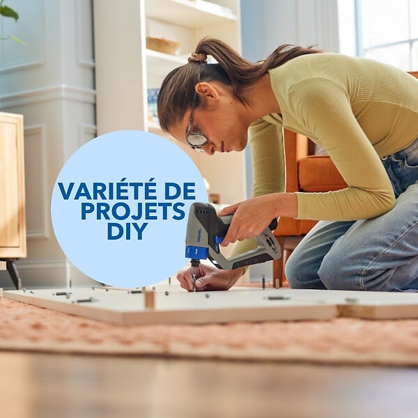 DREMEL - Perceuse-visseuse sans fil 3-en-1 Blueprint Multi-Drill 12V - large