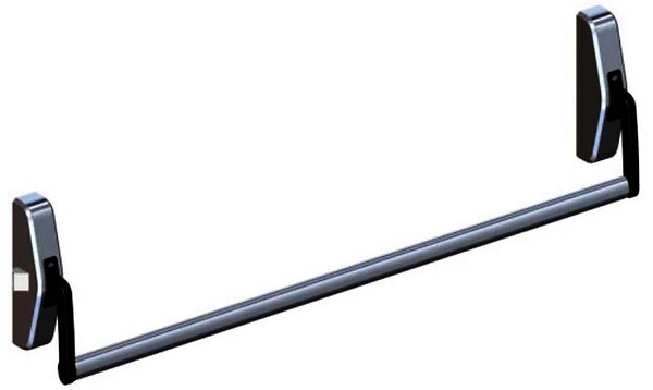 JPM - Fermeture antipanique 2 points argent 1250mm - JPM - 89D200-21-0A - large