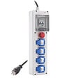 BATILEC - Coffret de chantier monophasé IP44 – 4 prises 230V 16A, différentiel 30mA, arrêt d'urgence et câble 3 m HO7RN-F-GEWISS - vignette