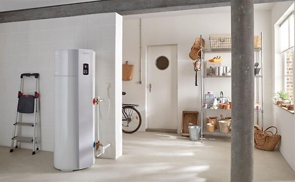 ATLANTIC - Chauffe-eau thermodynamique connecté Calypso - 2150W - Vertical Mural - 150L - 2 à 4 personnes - large