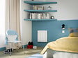 SAUTER - Radiateur électrique à inertie fluide Orosi - Blanc - 1000W - vignette