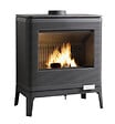 INVICTA - Poêle à bois en fonte Kazan - Anthracite - 9kW - vignette