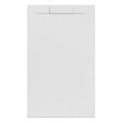 SWISS AQUA TECHNOLOGIES - Swiss Aqua Technologies Fusion Receveur de douche 120x80cm en marbre coulé, Blanc (SATFU12080BL) - vignette