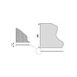 EMUCA - Tapis antidérapant pour tiroir, Diamond, longueur 20m x 480mm, plastique, Gris antracite - vignette