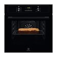 ELECTROLUX - Electrolux 600 SurroundCook®  Four encastrable 65 L, classe A, chaleur tournante pulsée, auto nettoyant AquaClean, noir (EOF3H50BK) - vignette