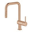 GROHE - Minta mitigeur monocommande évier avec douchette 2 jets, cuivre brossé (G32322DL2) - vignette
