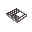 EMUCA - Organisateur de tiroirs Alumount 600x500, Aluminium, Gris antracite - vignette