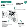 HANSGROHE - Mitigeur lavabo encastré mécanique Metris 225 mm + corps encastré - vignette