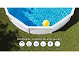 GRE - Kit piscine acier blanc Gré Atlantis ronde 3,70 x 1,32 m + Bâche hiver - vignette