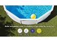 GRE - Kit piscine acier blanc Gré Atlantis ronde 3,70 x 1,32 m + Bâche hiver - vignette