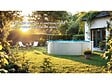 GRE - Kit piscine acier blanc Gré Bora Bora ronde 3,20 x 1,22 m + Bâche hiver - vignette