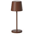 LUMISKY - Lampe de table sans fil MINI KELLY Rouille H22cm - vignette