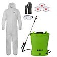 VITO - Pulvérisateur Electrique à Batterie 16L + Combinaison de Protection Jetable Jardin + Accessoires de Protection et Pulvérisation - vignette
