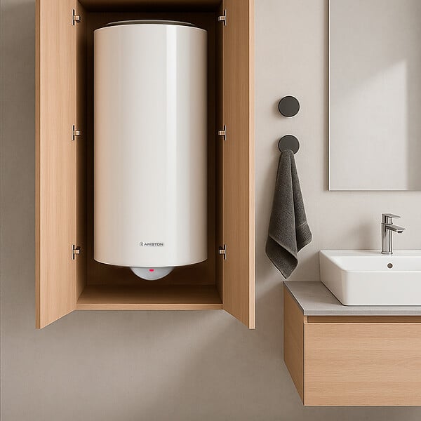 ARISTON - Chauffe eau électrique Vertical Mural Ariston Stéatite Sageo XPERT 200 L - large