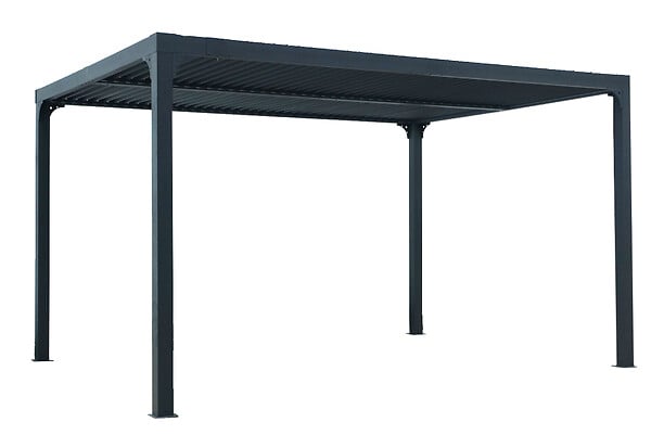 HABRITA - Pergola autoportante alu - L.360xP.300xH.231cm - large