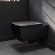 VILLEROY ET BOCH - WC suspendu sans bride  Memento 2.0 avec abattant Pure Black - vignette