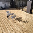 TERRASSEENBOIS - Kit complet terrasse Pin autoclave Vert pour 20 m², Lames 4,8 m, lambourdes 4,2 m, plots réglables et visserie Inox. - vignette