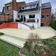 TERRASSEENBOIS - Kit terrasse Pin autoclave Vert pour 20 m², Lames 4,2 m, lambourdes 4,2 m et visserie Inox. - vignette