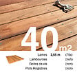 TERRASSEENBOIS - Planches de terrasse bois exotique JATOBA pour 40 m², Longueur 3,65 m. - vignette