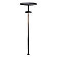 LUMISKY - Borne solaire aluminium pied extensible PLANET B H 1m/1.2m/1.6m - vignette