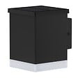 LUMISKY - Applique murale solaire SUNBOX BLACK H12cm - vignette