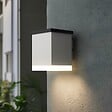 LUMISKY - Applique murale solaire SUNBOX WHITE H12cm - vignette