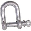 LEVAC - Manille droite standard LEVAC - Ø 8 mm - Entraxe 16 mm - H.37 mm - CMU 250 kg - 5230DG - vignette