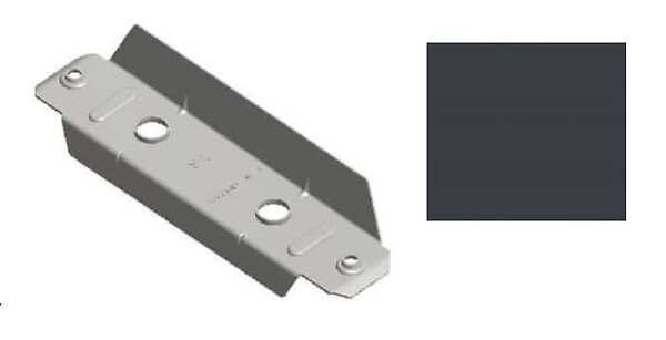 ETANCO - Sentineige Gris Anthracite ETANCO pour bac acier - 3x33x39/45 - 170 671 RAL 7016 - large