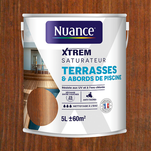 NUANCE - Saturateur bois teck mat 5l Nuance - large