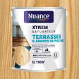 NUANCE - Saturateur pour bois naturel XTREM - Terrasses et abords de piscine - Mat - 5L - vignette