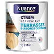 NUANCE - Saturateur pour bois naturel XTREM - Terrasses et abords de piscine - Mat - 1L - vignette