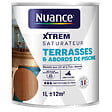 NUANCE - Saturateur pour bois Teck XTREM - Terrasses et abords de piscine - Mat - 1L - vignette