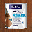 NUANCE - Saturateur pour bois Teck XTREM - Terrasses et abords de piscine - Mat - 1L - vignette