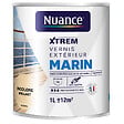 NUANCE - Vernis extérieur XTREM Marin pour le bois - Incolore - Brillant - 1L - vignette