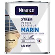 NUANCE - Vernis extérieur XTREM Marin pour le bois - Incolore - Satin - 0,5L - vignette