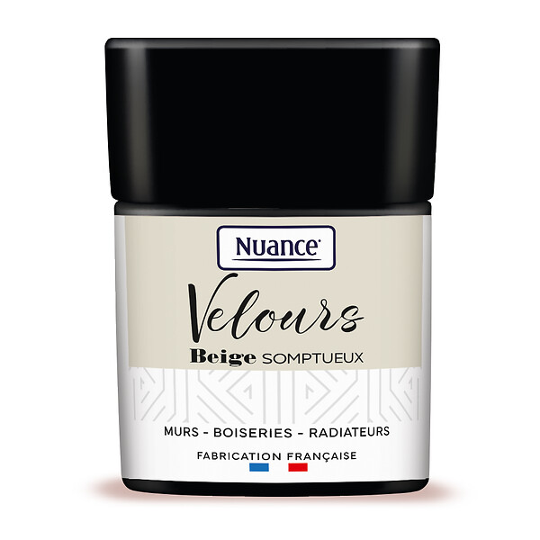 NUANCE - Testeur de peinture Velours - Beige somptueux - 75mL - large