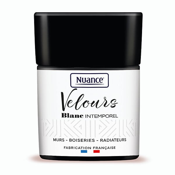 NUANCE - Testeur de peinture Velours - Blanc intemporel - 75ml - large