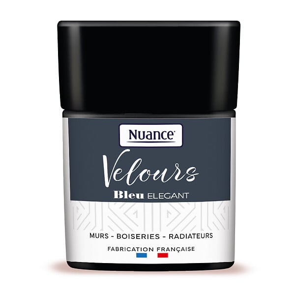 NUANCE - Testeur de peinture Velours - Bleu élégant - 75ml - large