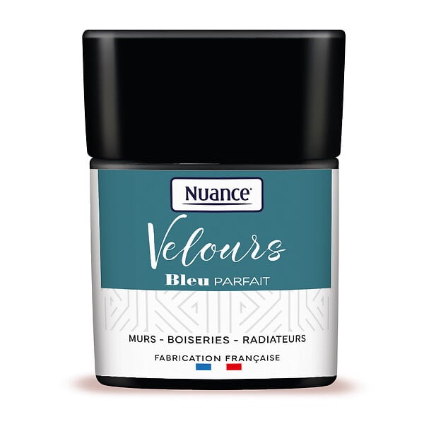 NUANCE - Testeur de peinture Velours - Bleu parfait - 75ml - large