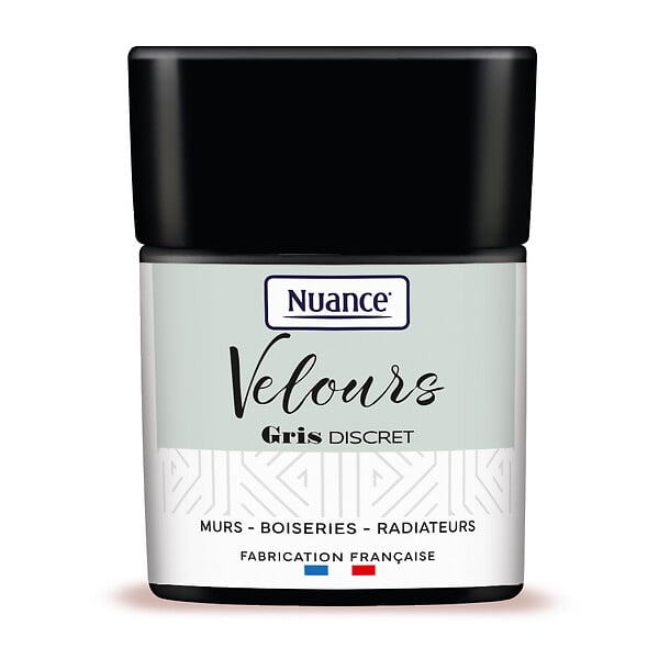 NUANCE - Testeur de peinture Velours - Gris discret - 75ml - large