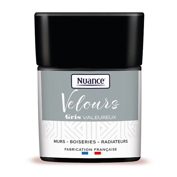 NUANCE - Testeur de peinture Velours - Gris valeureux - 75ml - large