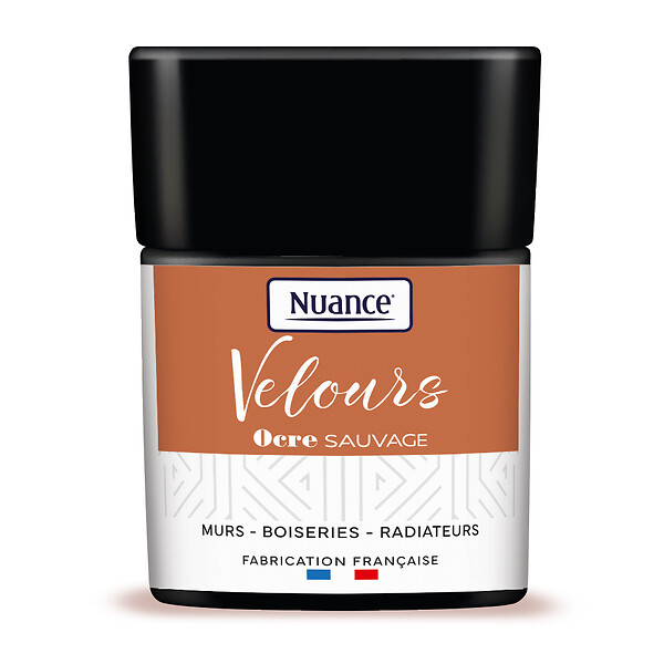 NUANCE - Testeur de peinture Velours - Ocre sauvage - 75ml - large