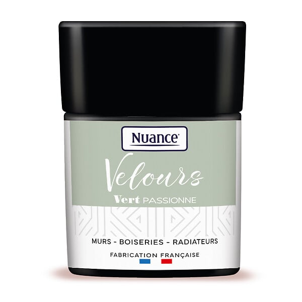 NUANCE - Testeur de peinture Velours - Vert passionné - 75ml - large